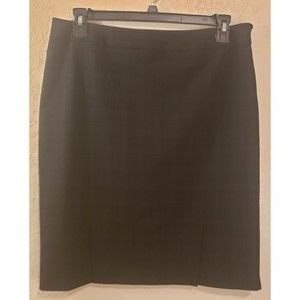Anne Klein Pencil Skirt Black Suit Size 12